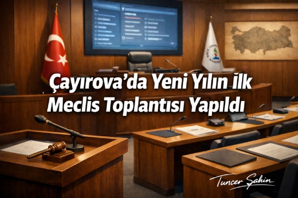 Çayırova Belediyesinde Yeni Yılın İlk toplantısı Yapıldı 