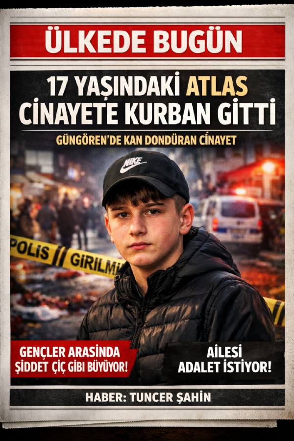 Güngören'de Kan Donduran Cinayet 